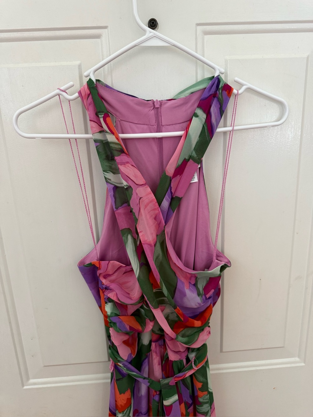 NWT Gorgeous Sundress - 12 - London Style Collection - Chiffon Flowing Halter